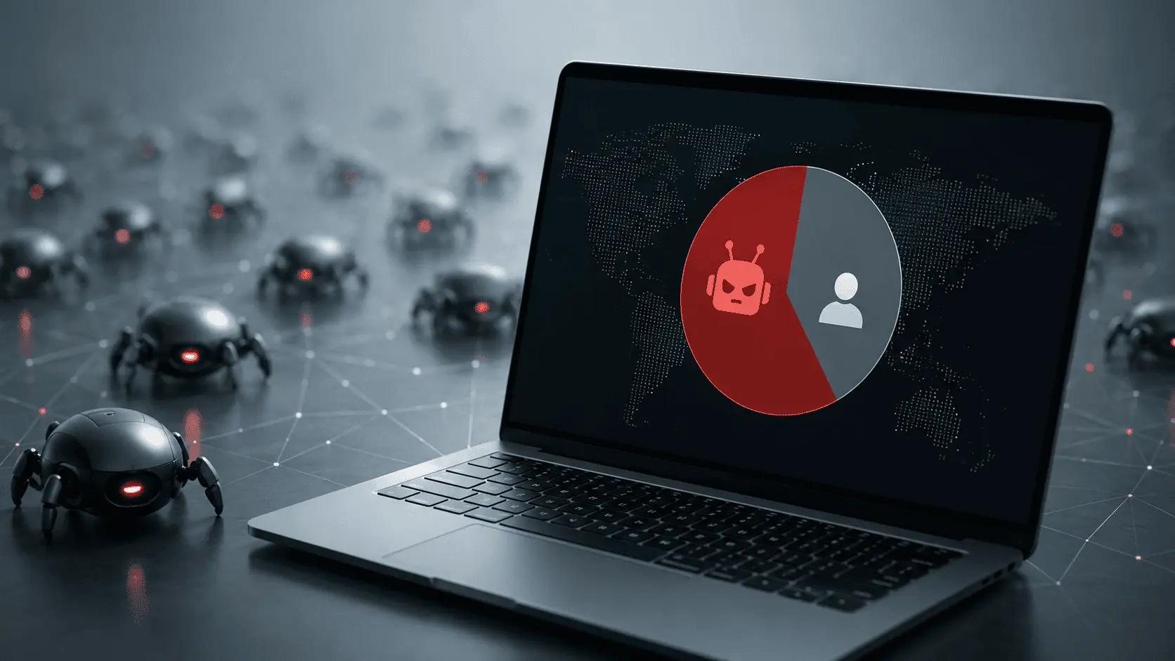 سلطه باتها بر اینترنت؛ ترافیک مخرب ۵۳ درصد کل فعالیت وب را در اختیار گرفت