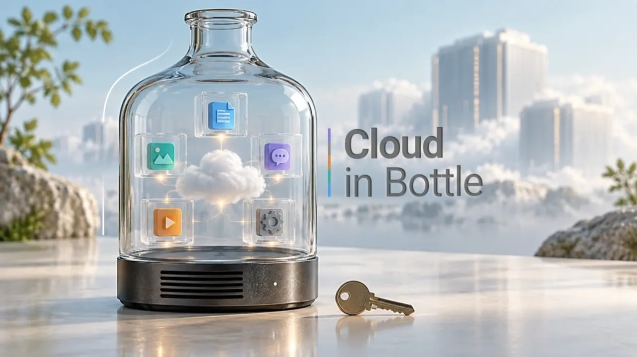 ابر شخصی متن‌باز به کمک کاربران می‌آید؛ Cloud in a Bottle معرفی شد