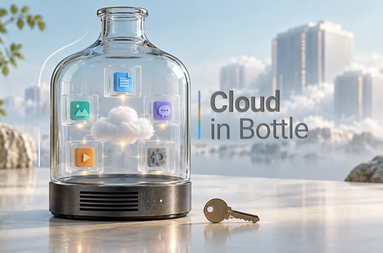 ابر شخصی متن‌باز به کمک کاربران می‌آید؛ Cloud in a Bottle معرفی شد