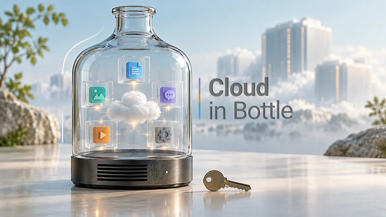 ابر شخصی متنباز به کمک کاربران میآید؛ Cloud in a Bottle معرفی شد